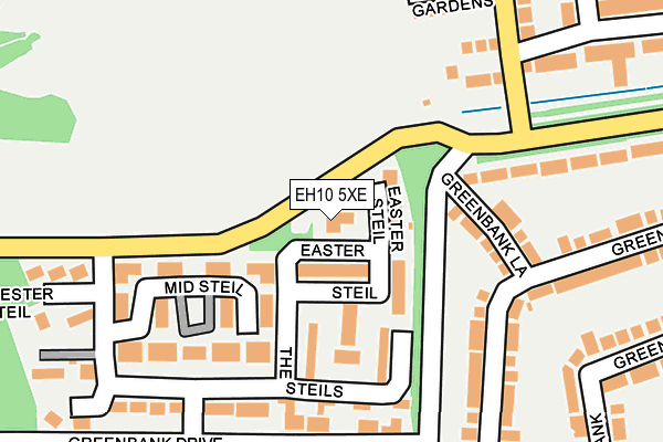 Map of EDINBURGH ENDODONTIC CLINIC LIMITED at local scale
