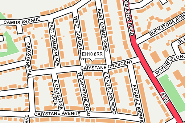 EH10 6RR map - OS OpenMap – Local (Ordnance Survey)