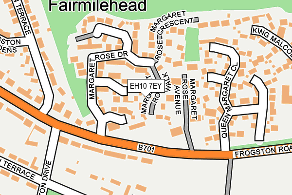 EH10 7EY map - OS OpenMap – Local (Ordnance Survey)