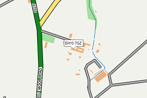 EH10 7GZ map - OS OpenMap – Local (Ordnance Survey)
