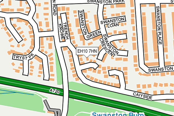 EH10 7HN map - OS OpenMap – Local (Ordnance Survey)