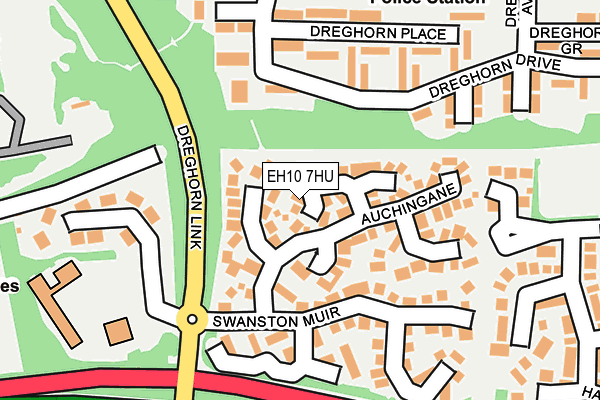 EH10 7HU map - OS OpenMap – Local (Ordnance Survey)