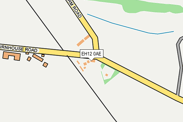 EH12 0AE map - OS OpenMap – Local (Ordnance Survey)