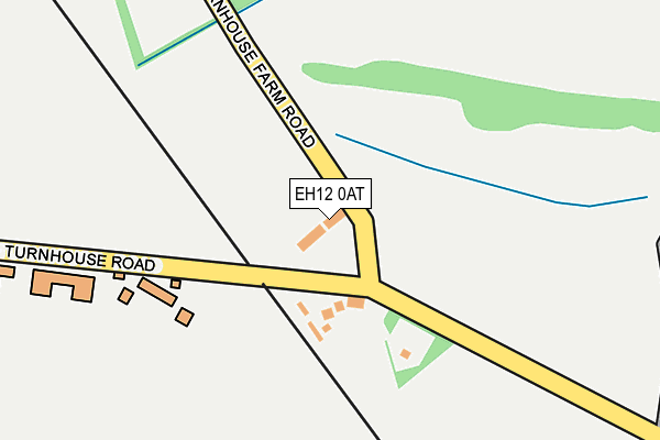 EH12 0AT map - OS OpenMap – Local (Ordnance Survey)