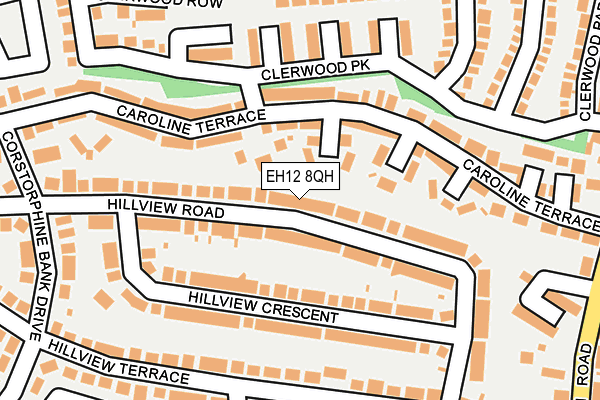 Map of REBECCA EMILY HENDERSON LTD at local scale