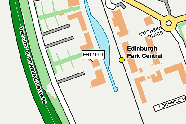 Map of PULSANT (SCOTLAND) LIMITED at local scale