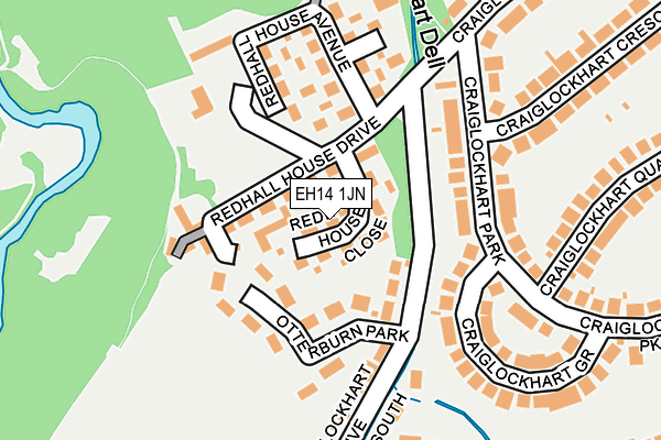 Map of OPTIMA PROPERTY (EDINBURGH) LIMITED at local scale