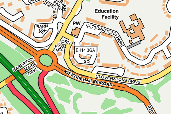 Map of CRAIG ROSS ENTERPRISES LIMITED at local scale