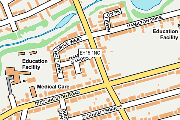 EH15 1NG map - OS OpenMap – Local (Ordnance Survey)