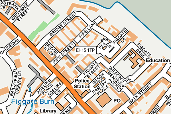 EH15 1TP map - OS OpenMap – Local (Ordnance Survey)