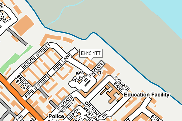 EH15 1TT map - OS OpenMap – Local (Ordnance Survey)