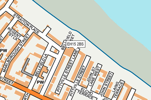 EH15 2BS map - OS OpenMap – Local (Ordnance Survey)