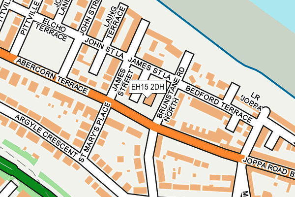 EH15 2DH map - OS OpenMap – Local (Ordnance Survey)
