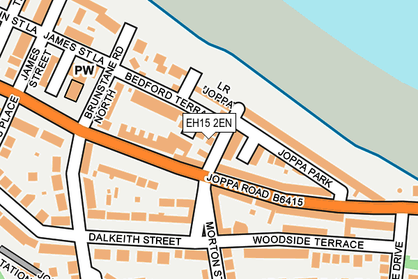 EH15 2EN map - OS OpenMap – Local (Ordnance Survey)