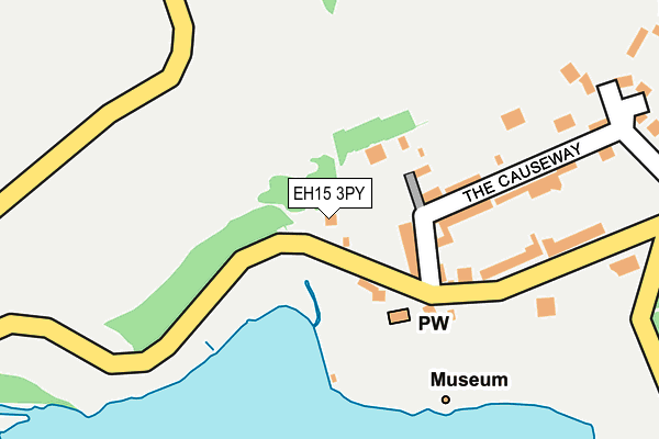 EH15 3PY map - OS OpenMap – Local (Ordnance Survey)