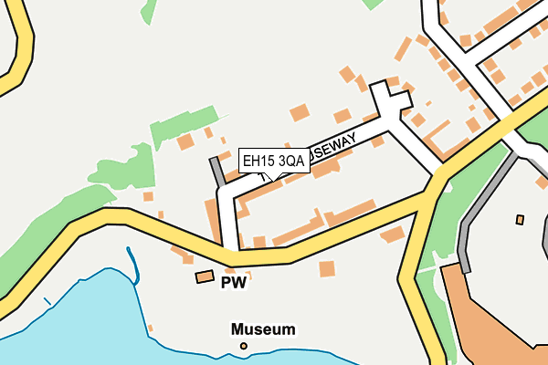 EH15 3QA map - OS OpenMap – Local (Ordnance Survey)