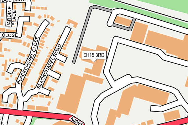 EH15 3RD map - OS OpenMap – Local (Ordnance Survey)