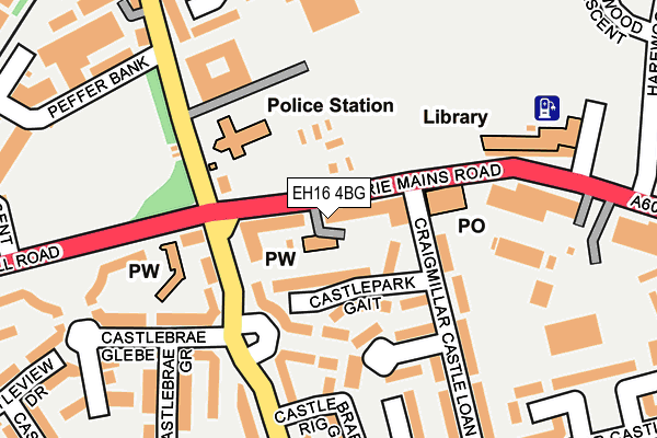 Map of SPX4U3 LIMITED at local scale