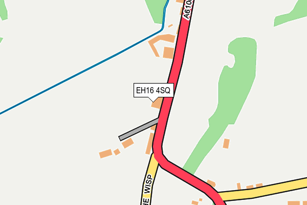 EH16 4SQ map - OS OpenMap – Local (Ordnance Survey)