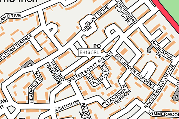 Map of ELI COFFEE LTD at local scale