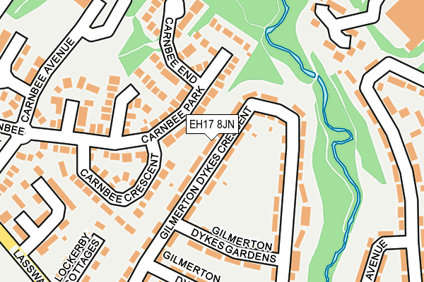 Map of CRESCENT BUILDING CONTRACTORS LTD at local scale