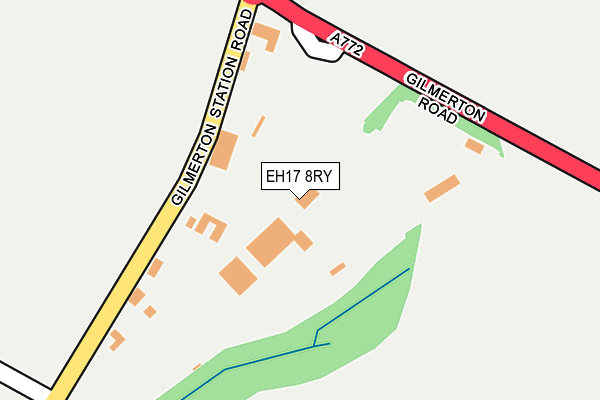 EH17 8RY map - OS OpenMap – Local (Ordnance Survey)