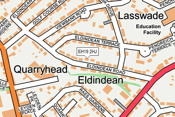 Map of ELDIN LAW ACCOUNTS LTD at local scale