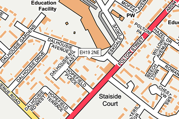 Map of SAIM’S STOP & SHOP LTD at local scale