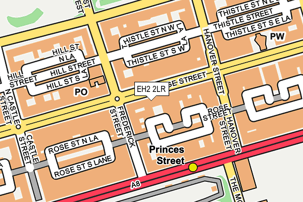 Map of ARNBATHIE DEVELOPMENTS LIMITED at local scale