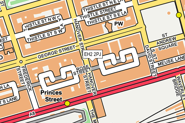 Map of 1A PSQ LIMITED at local scale