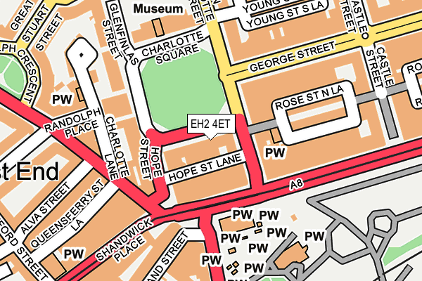 Map of PELEUS PROPERTY FIRST GP LIMITED at local scale