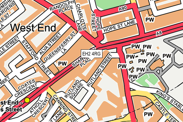 Map of VICTOR BRANDS LTD at local scale