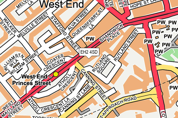 Map of INN HOMES LTD at local scale