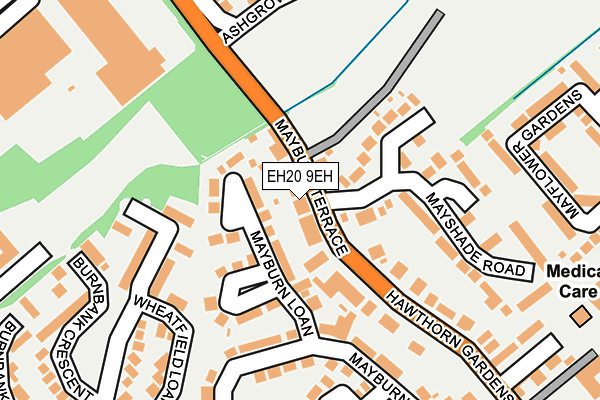 EH20 9EH map - OS OpenMap – Local (Ordnance Survey)