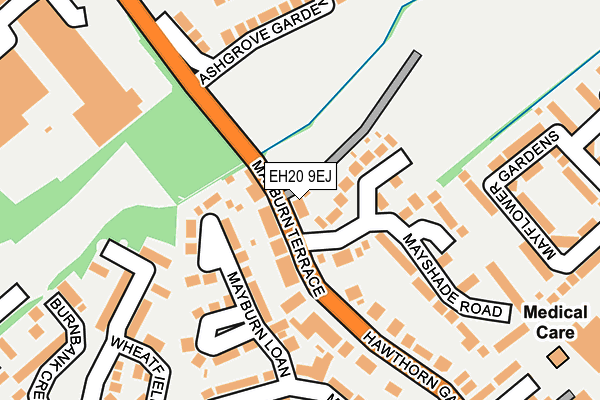 EH20 9EJ map - OS OpenMap – Local (Ordnance Survey)