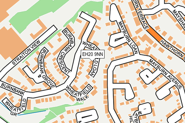 EH20 9NN map - OS OpenMap – Local (Ordnance Survey)