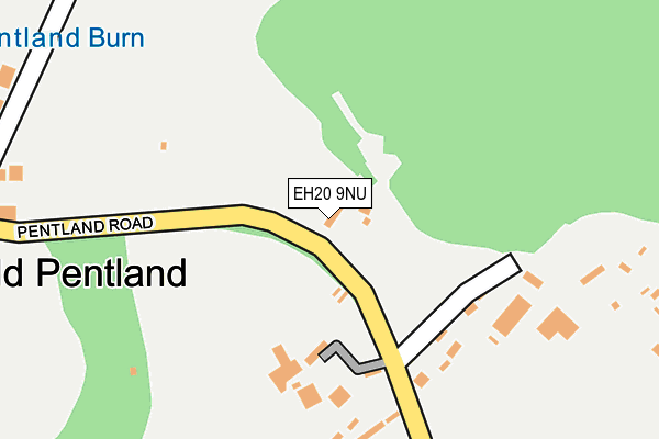 EH20 9NU map - OS OpenMap – Local (Ordnance Survey)