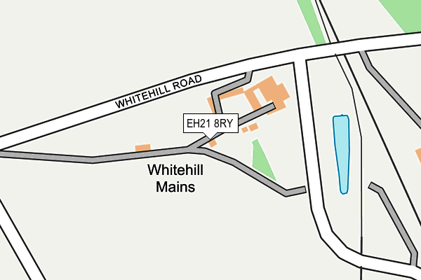 EH21 8RY map - OS OpenMap – Local (Ordnance Survey)