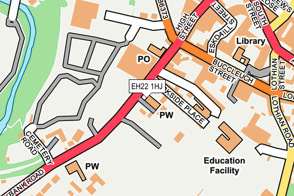 Map of R FLETCHER AND PARTNERS LIMITED at local scale