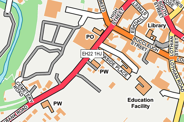 Map of GINGER GIRL CONSULTANCY LTD at local scale