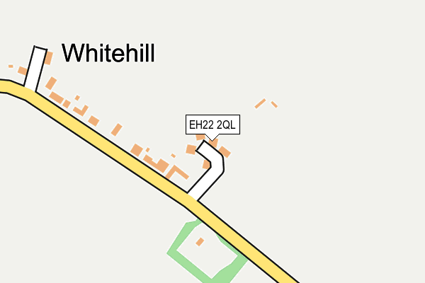 EH22 2QL map - OS OpenMap – Local (Ordnance Survey)