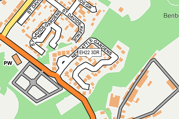 Map of MD PACKAGING (SCOTLAND) LTD at local scale