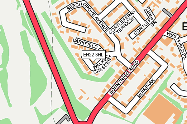 Map of O'D SAFETY SERVICES LIMITED at local scale