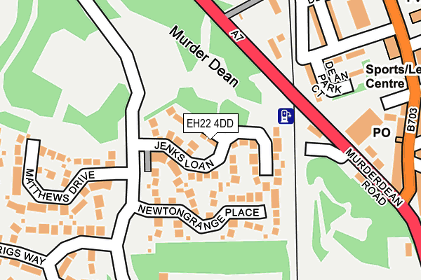 Map of TEE78 LTD at local scale