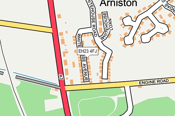 Map of ALLOY MASTER (GLASGOW) LTD at local scale