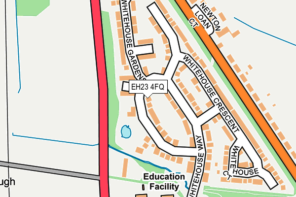 Map of PAUL ALAN HOMES LTD at local scale