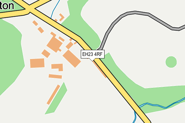 EH23 4RF map - OS OpenMap – Local (Ordnance Survey)