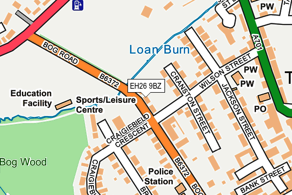 Map of ZEBRA LEISURE LIMITED at local scale