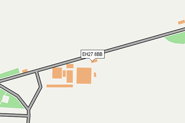 EH27 8BB map - OS OpenMap – Local (Ordnance Survey)