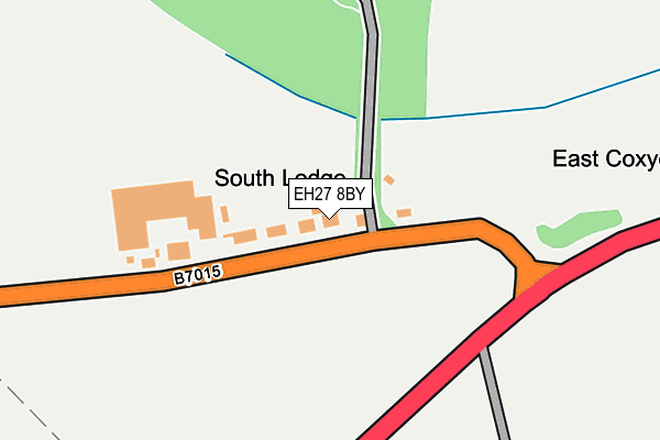 EH27 8BY map - OS OpenMap – Local (Ordnance Survey)